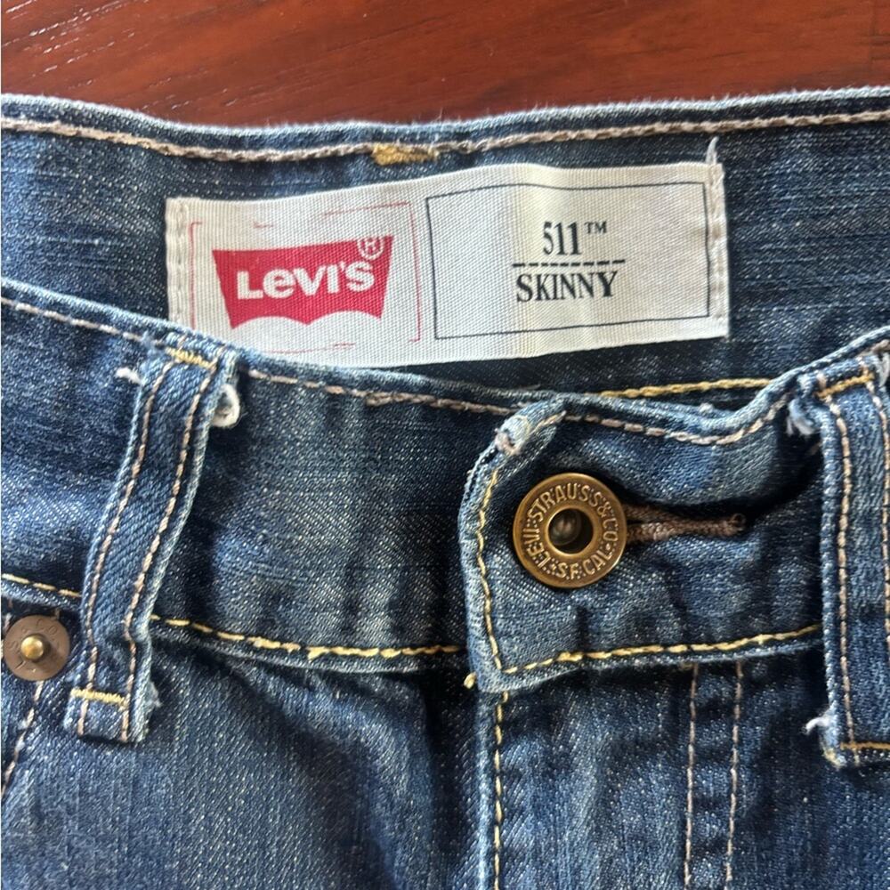 LEVI'S 511 Men’s dark denim jeans Size 16 Regular W28"xL28"